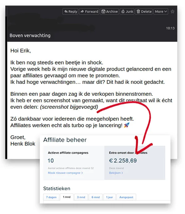 Resultaat Henk Blok